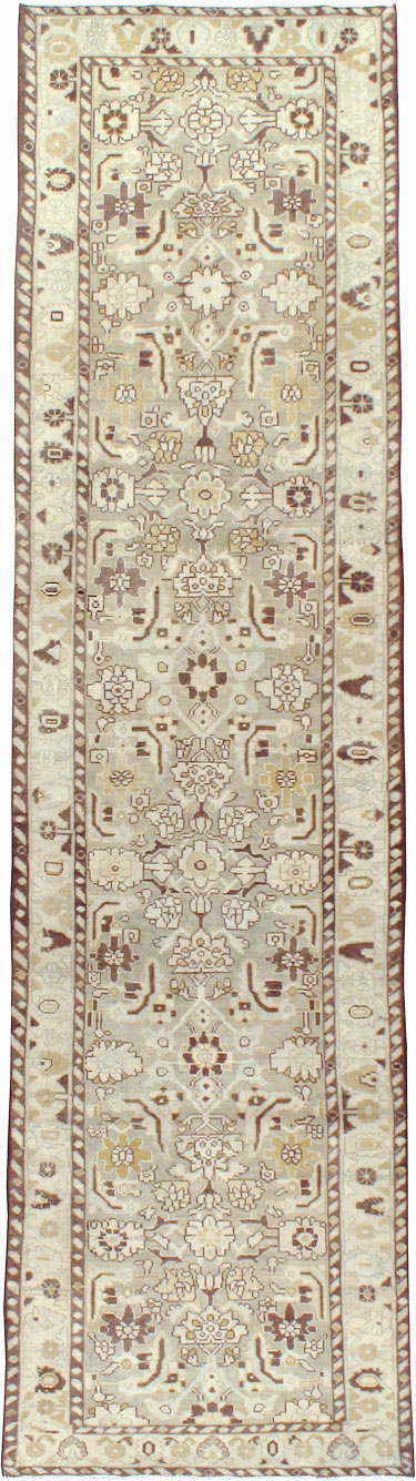 Vintage Persian Malayer Runner (Pair: 2 of 2), No.23878 - Staging