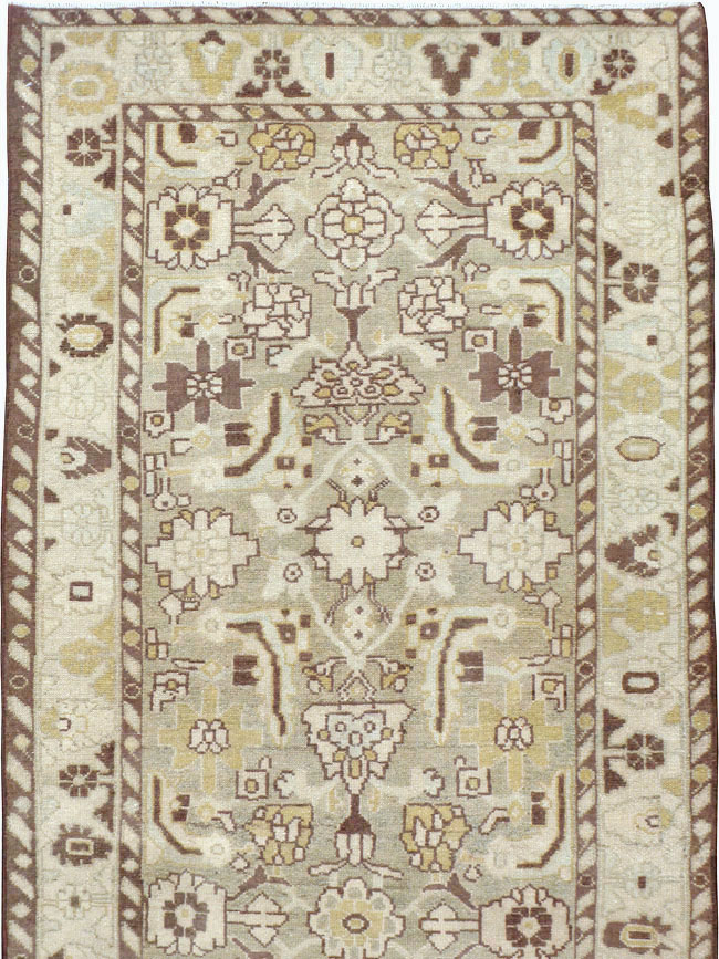 Vintage Persian Malayer Runner (Pair: 2 of 2), No.23878 - Staging