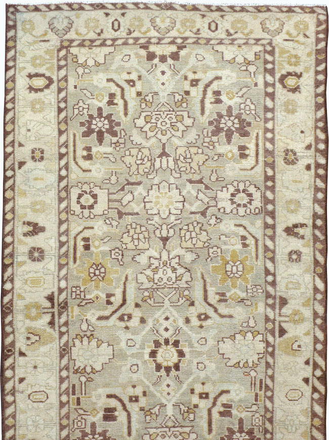 Vintage Persian Malayer Runner (Pair: 2 of 2), No.23878 - Staging