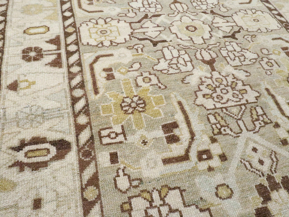 Vintage Persian Malayer Runner (Pair: 2 of 2), No.23878 - Staging