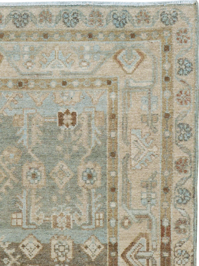Vintage Persian Malayer Rug, No.23879 - Staging