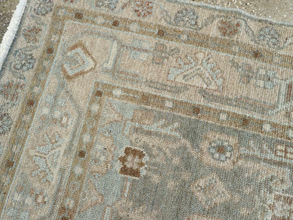 Vintage Persian Malayer Rug, No.23879 - Staging