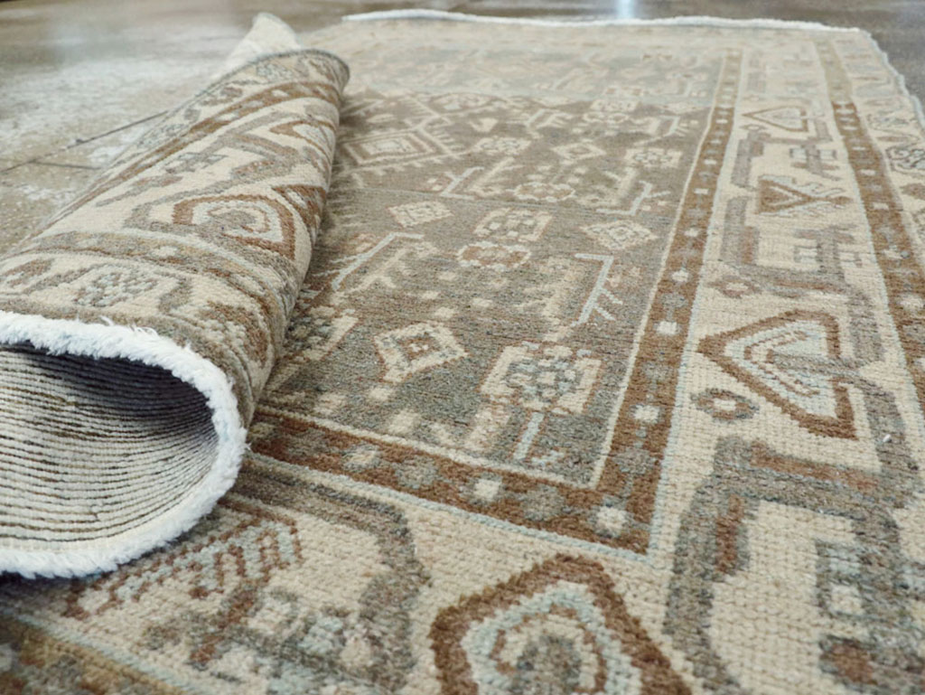 Vintage Persian Malayer Rug, No.23879 - Staging