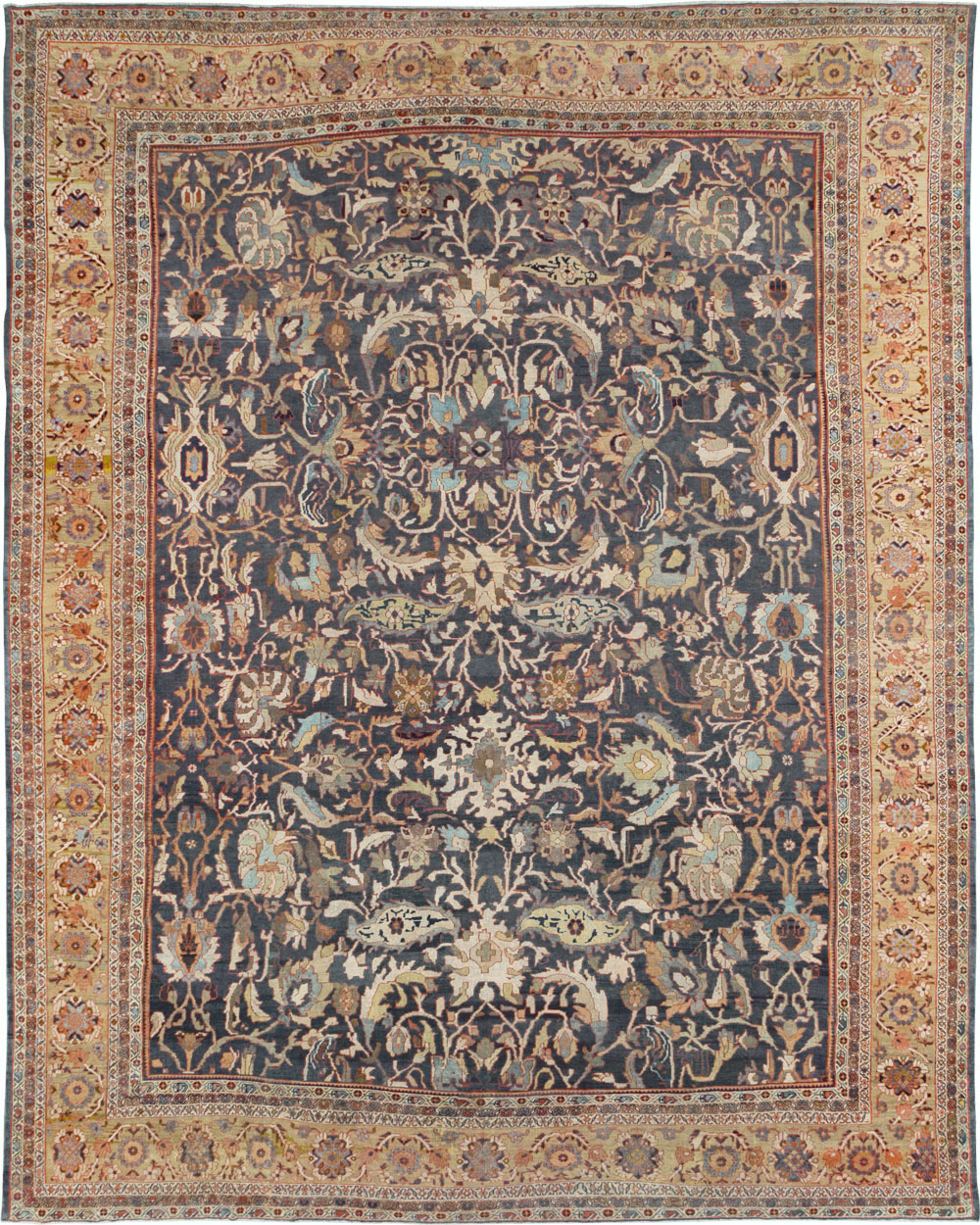 Antique Persian Sultanabad Carpet, No.23882 - Staging