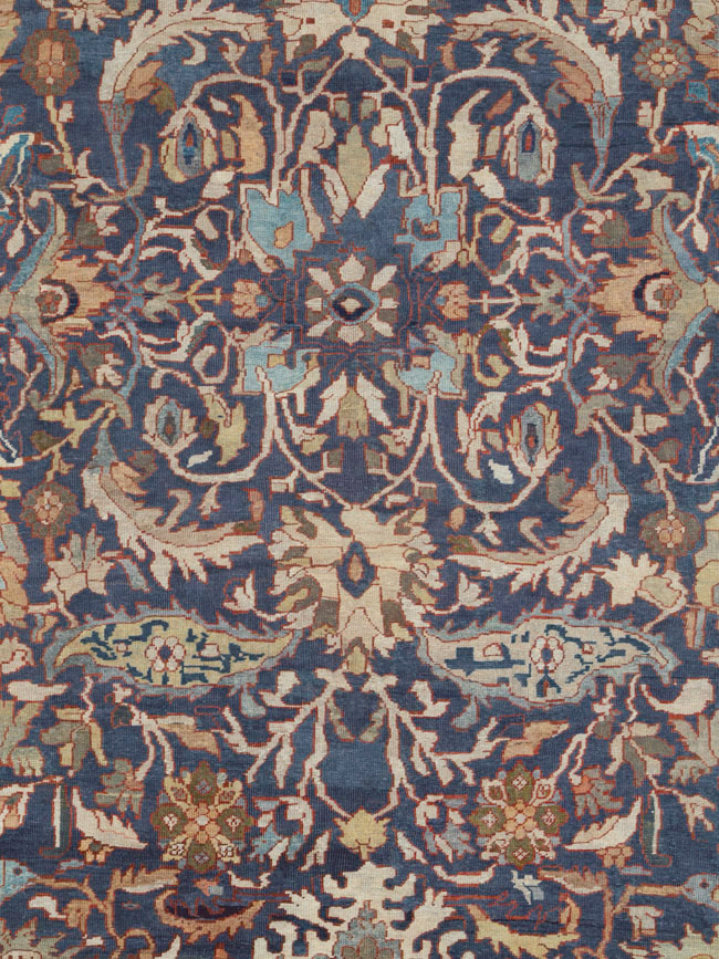 Antique Persian Sultanabad Carpet, No.23882 - Staging
