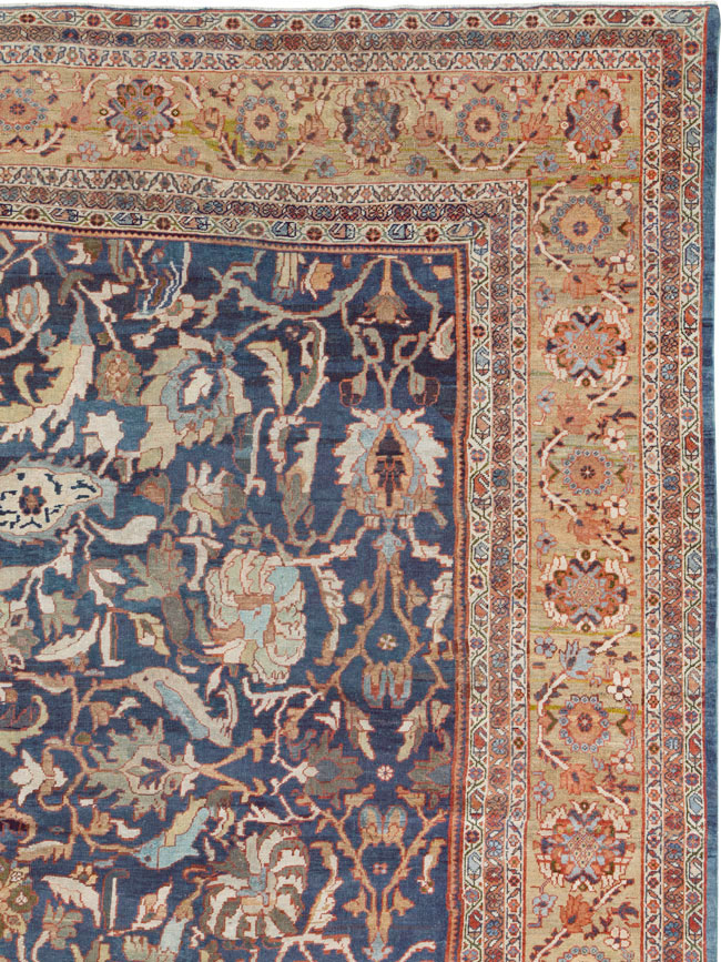 Antique Persian Sultanabad Carpet, No.23882 - Staging