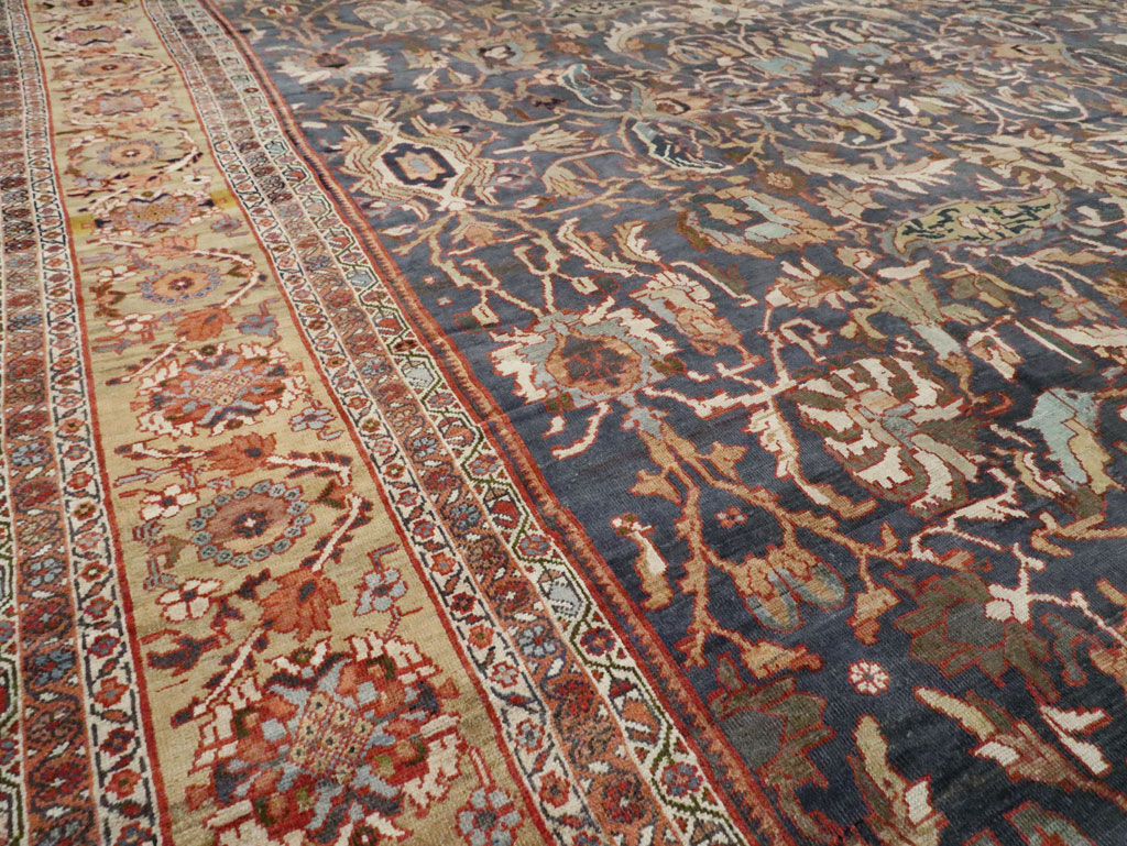 Antique Persian Sultanabad Carpet, No.23882 - Staging