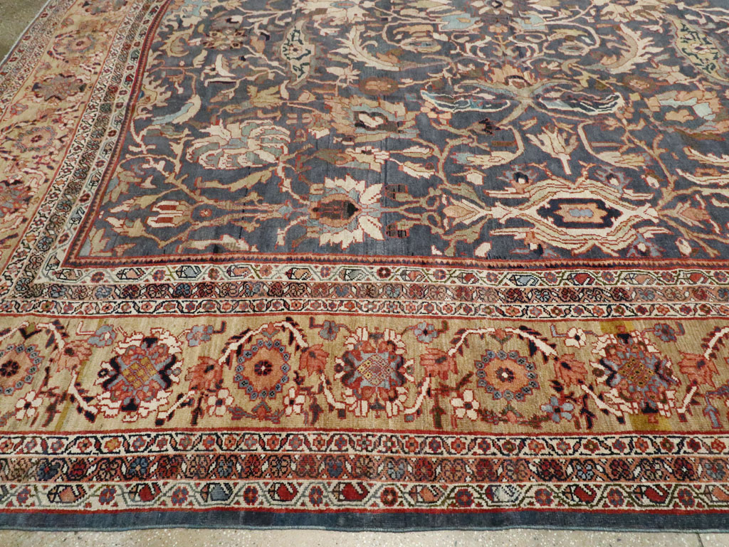 Antique Persian Sultanabad Carpet, No.23882 - Staging