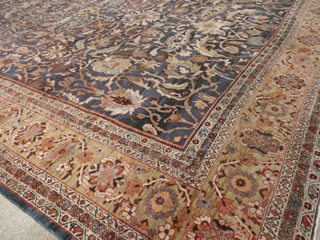 Antique Persian Sultanabad Carpet, No.23882 - Staging