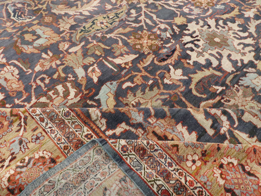 Antique Persian Sultanabad Carpet, No.23882 - Staging