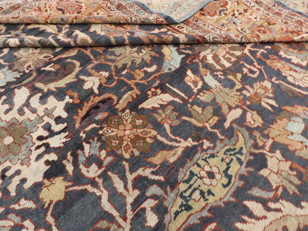 Antique Persian Sultanabad Carpet, No.23882 - Staging