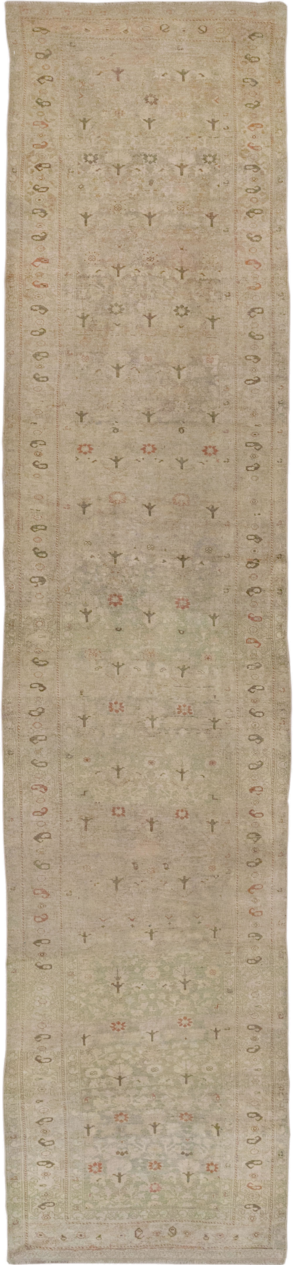Antique Persian Bidjar Runner, No.23903 - Staging