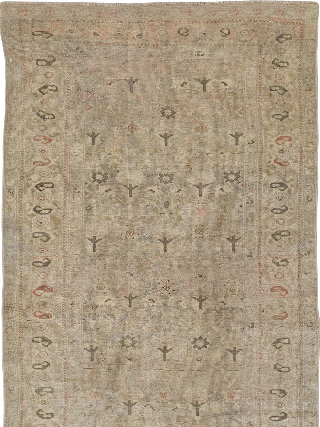 Antique Persian Bidjar Runner, No.23903 - Staging