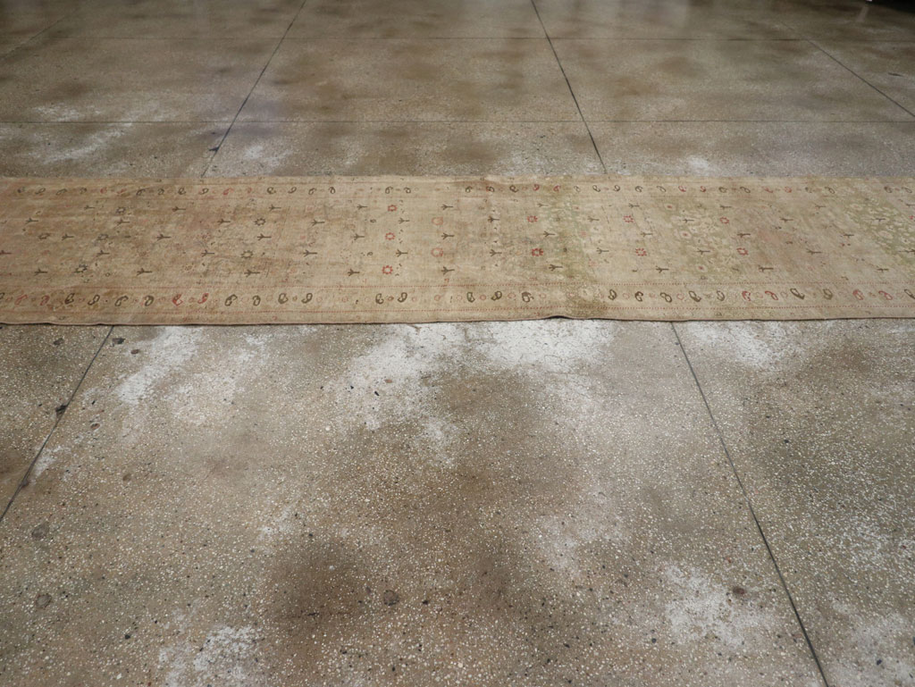 Antique Persian Bidjar Runner, No.23903 - Staging