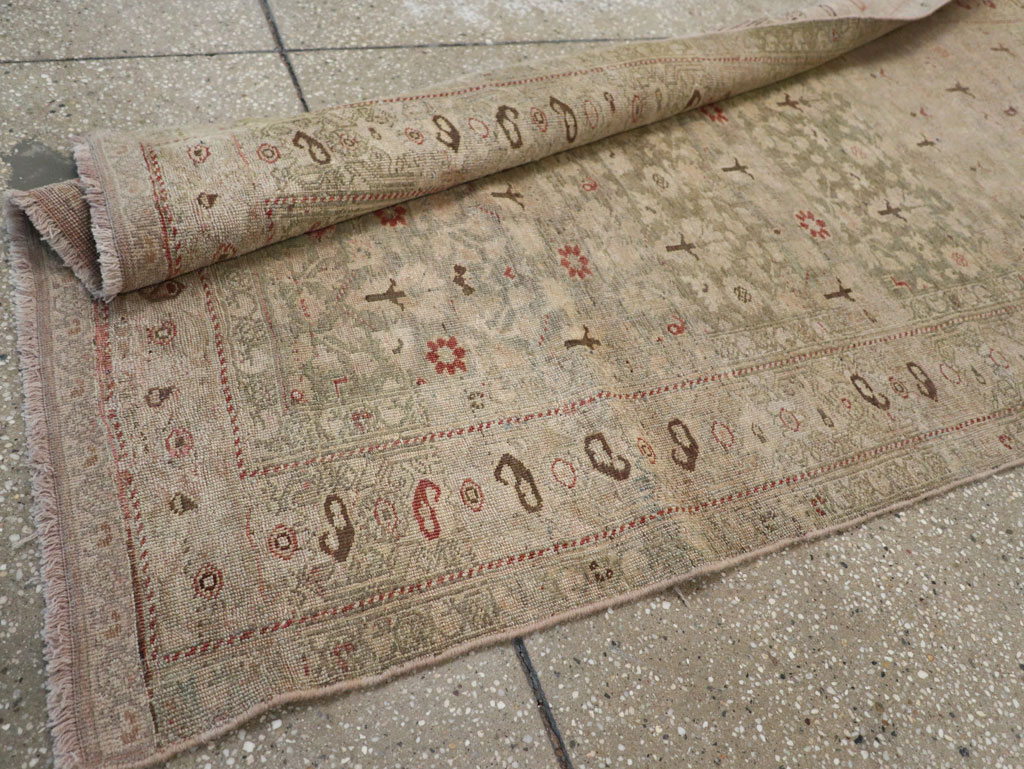 Antique Persian Bidjar Runner, No.23903 - Staging