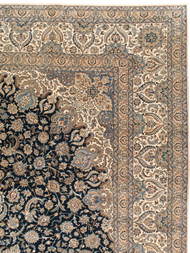 Persian Nain Oversize Carpet, No.23904 - Staging