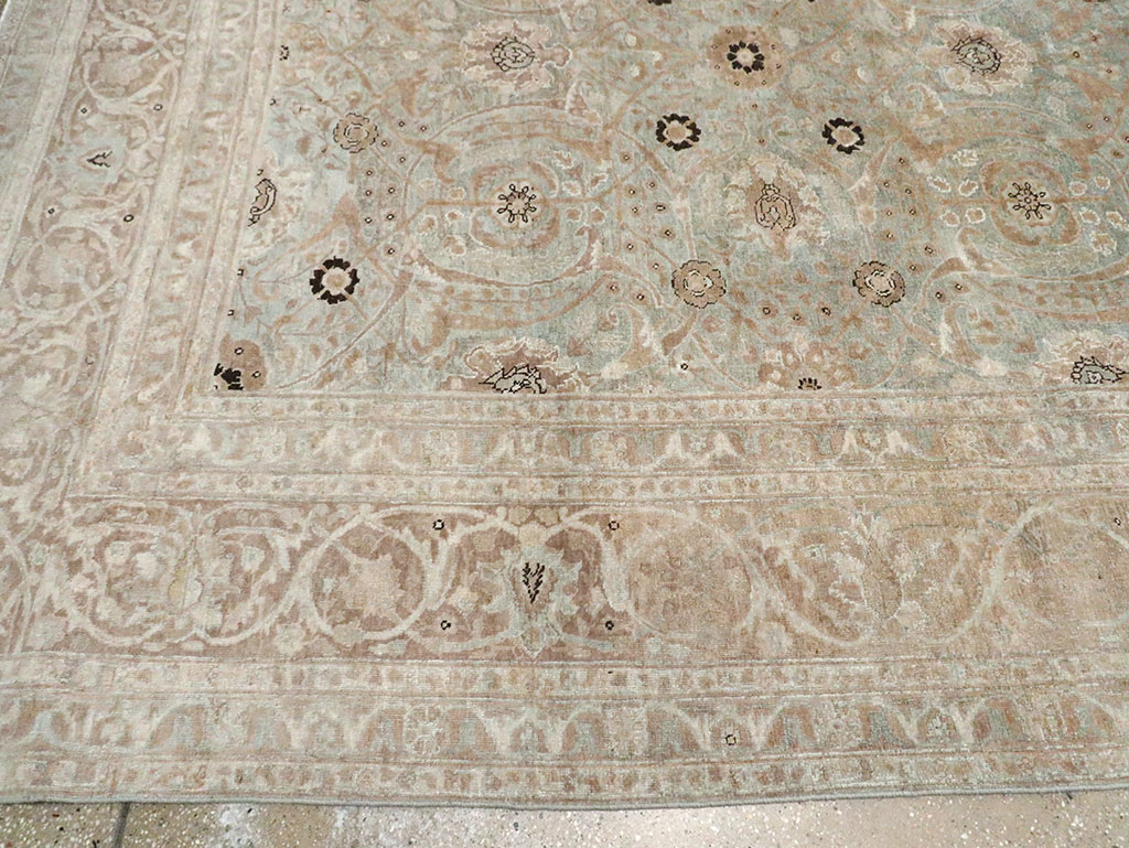 Antique Tabriz Persian Carpet, No.23907 - Staging