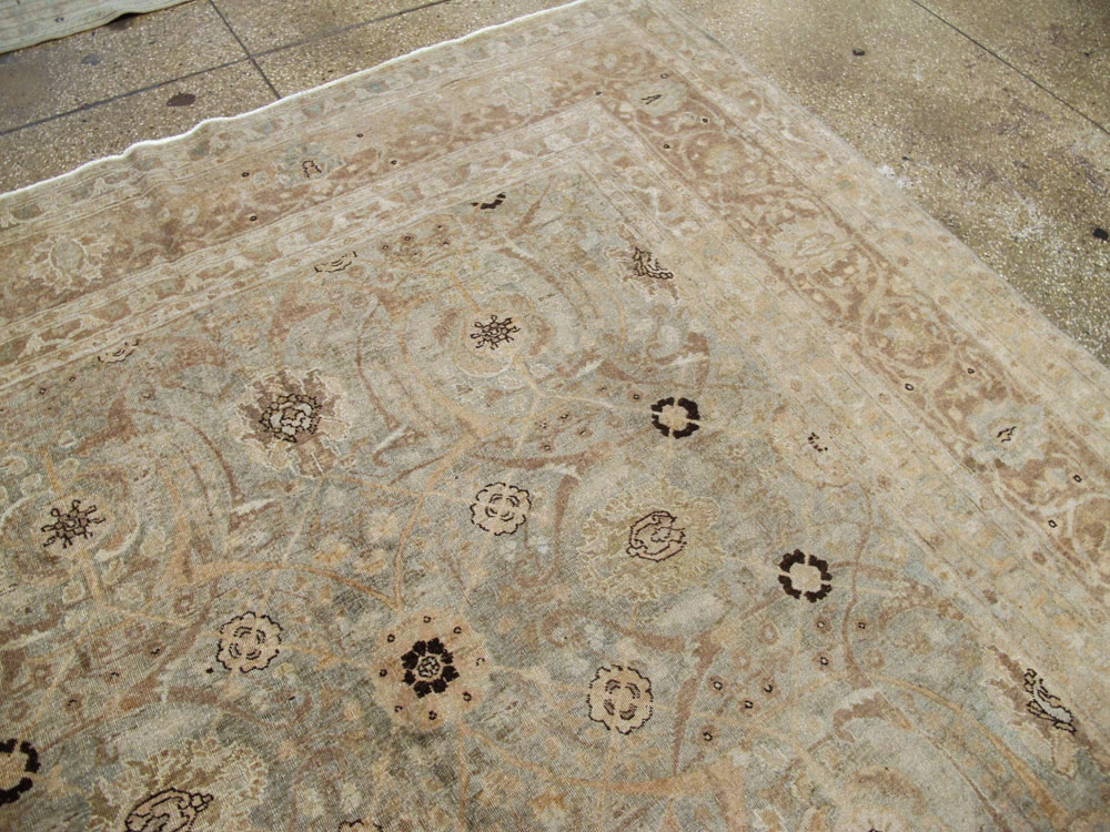 Antique Tabriz Persian Carpet, No.23907 - Staging