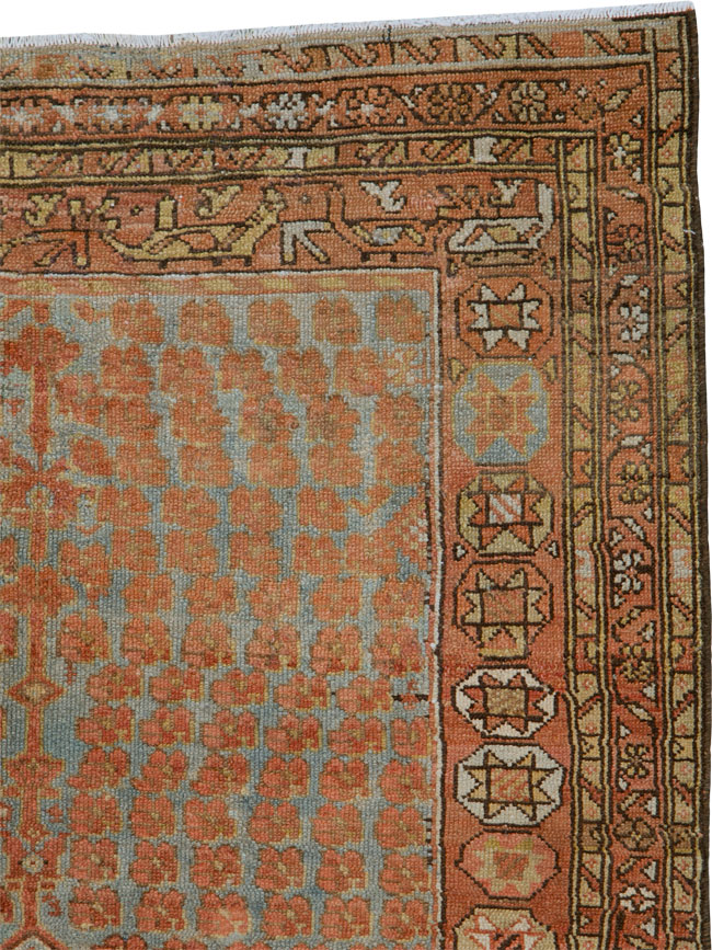 Vintage Persian Malayer Rug, No.23921 - Staging
