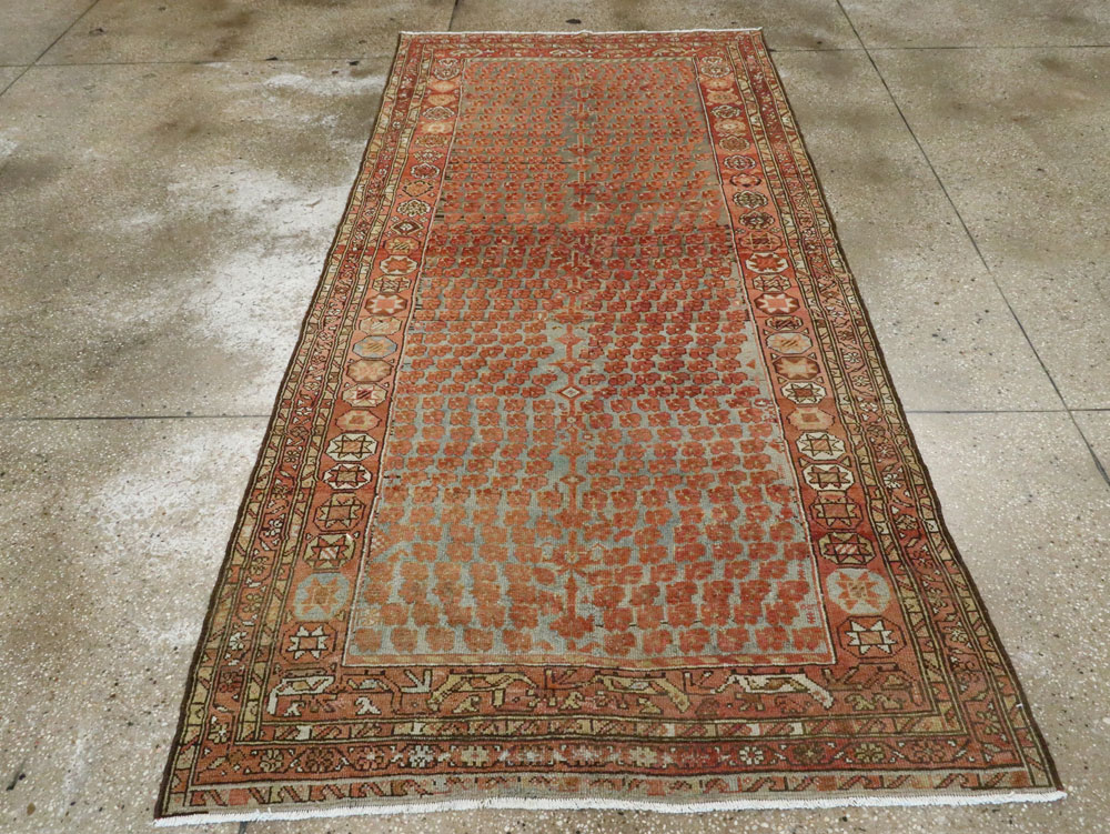 Vintage Persian Malayer Rug, No.23921 - Staging