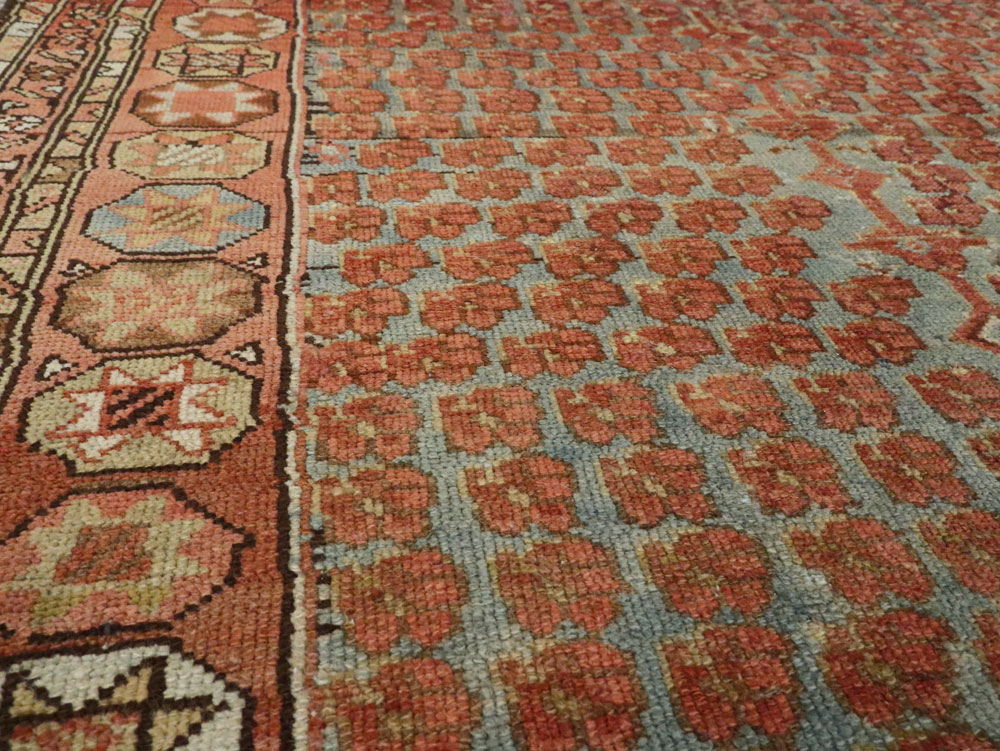 Vintage Persian Malayer Rug, No.23921 - Staging