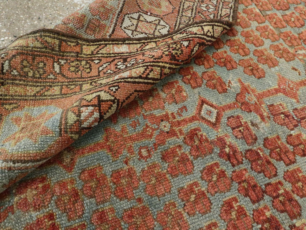 Vintage Persian Malayer Rug, No.23921 - Staging