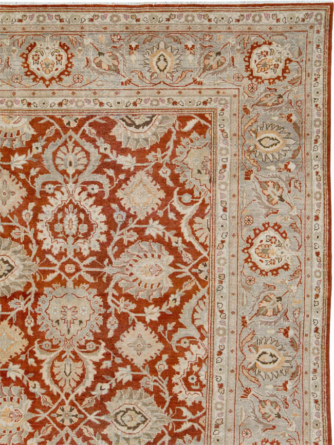 Antique Persian Malayer Carpet, No.23924 - Staging