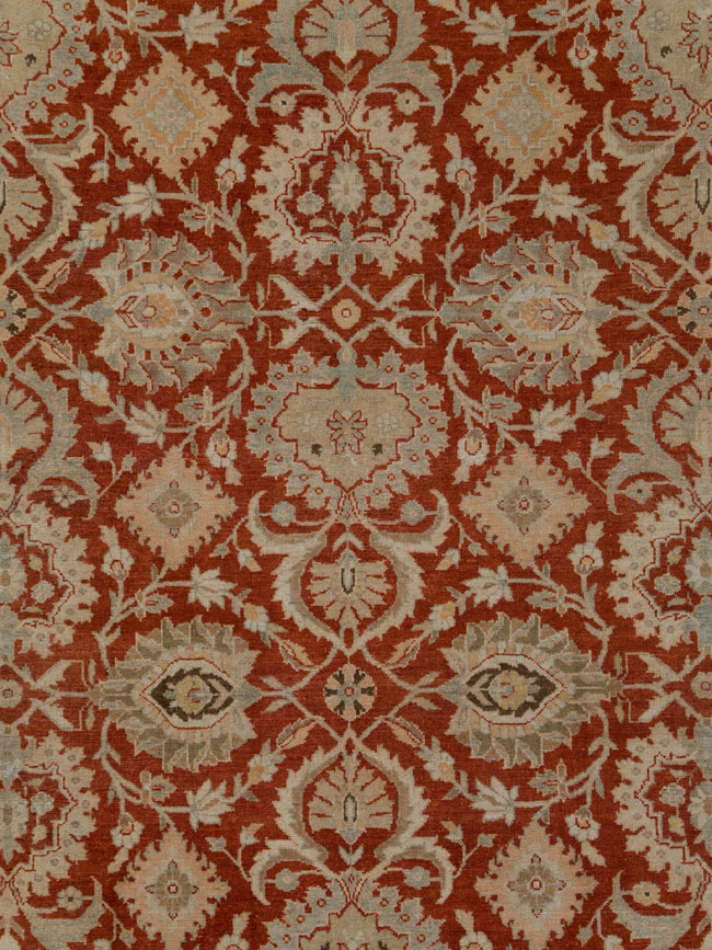 Antique Persian Malayer Carpet, No.23924 - Staging