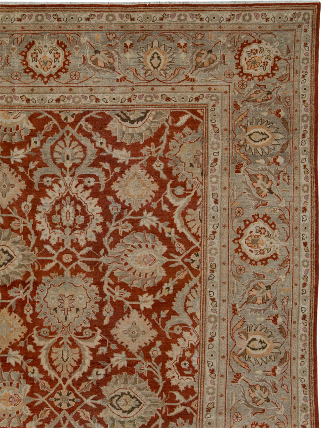 Antique Persian Malayer Carpet, No.23924 - Staging