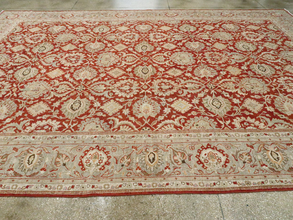 Antique Persian Malayer Carpet, No.23924 - Staging