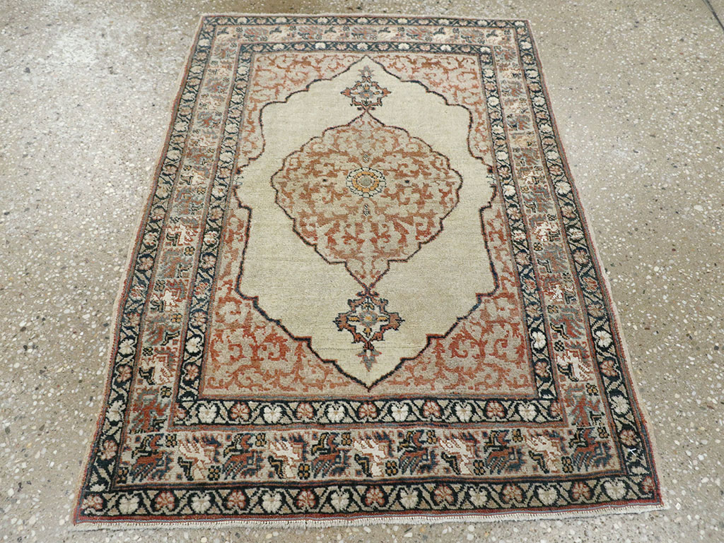 Antique Persian Tabriz Hagi Jalili Rug, No.23925 - Staging