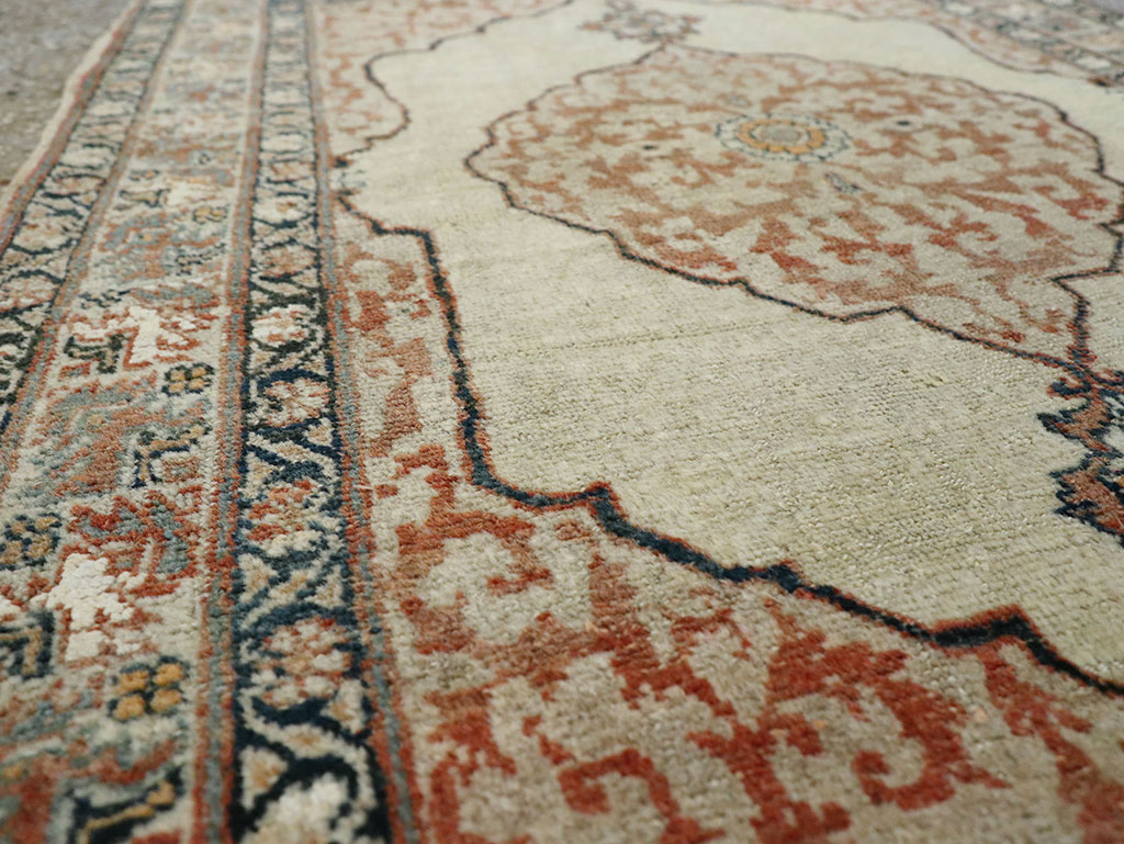 Antique Persian Tabriz Hagi Jalili Rug, No.23925 - Staging