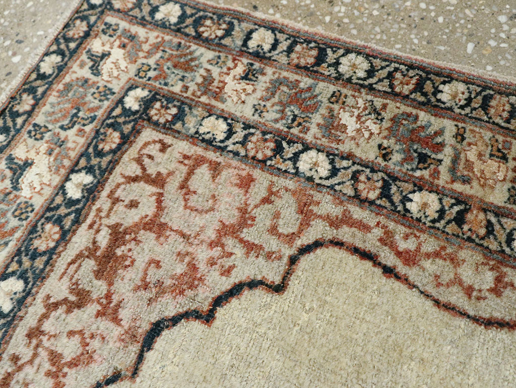 Antique Persian Tabriz Hagi Jalili Rug, No.23925 - Staging