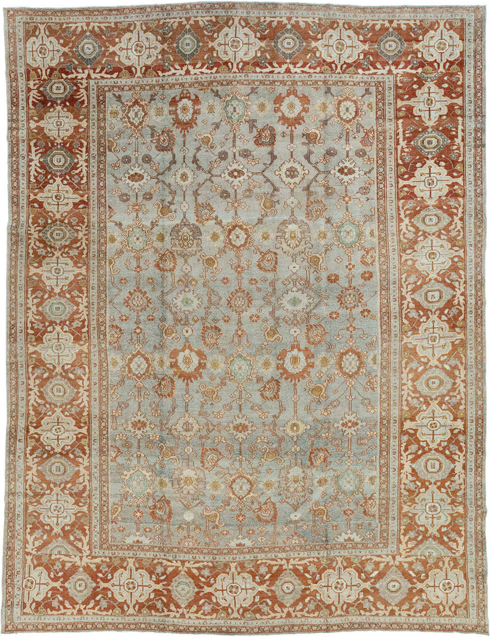 Antique Persian Bibikabad Carpet, No.23926 - Staging