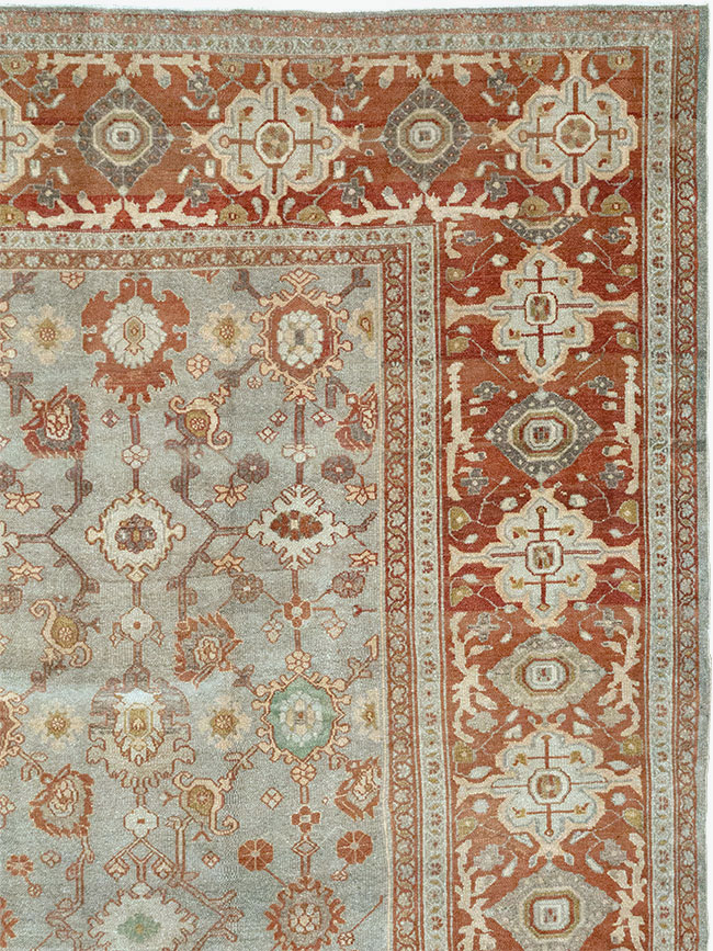 Antique Persian Bibikabad Carpet, No.23926 - Staging