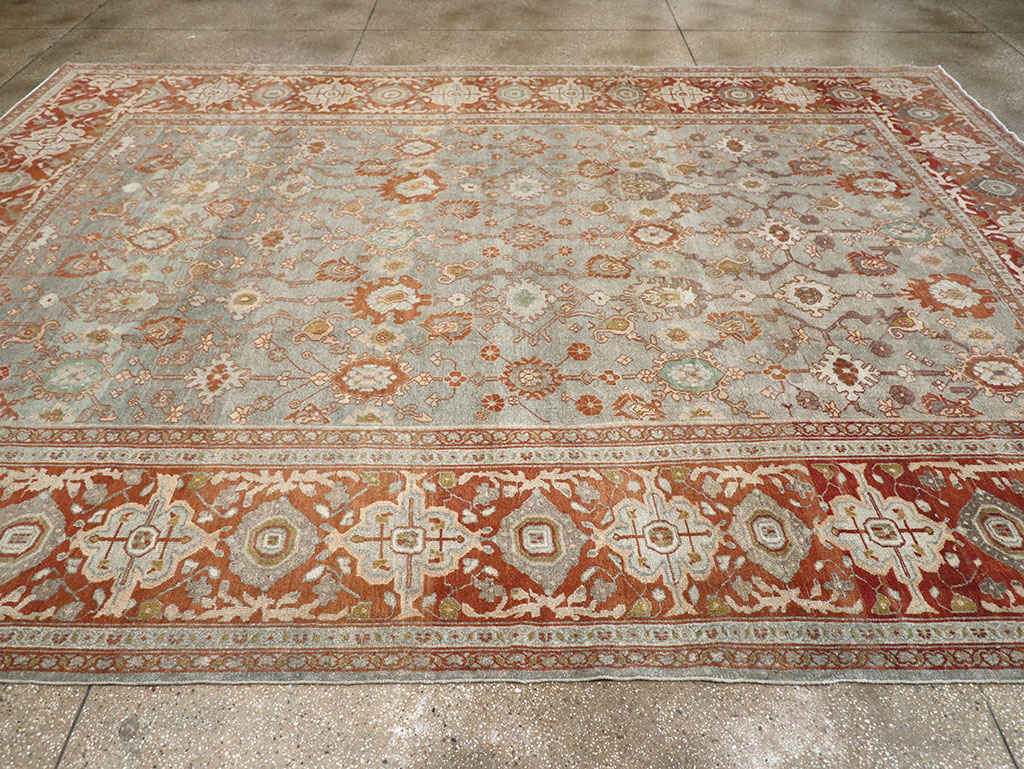 Antique Persian Bibikabad Carpet, No.23926 - Staging