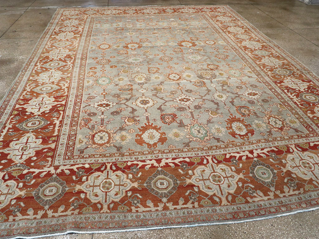 Antique Persian Bibikabad Carpet, No.23926 - Staging