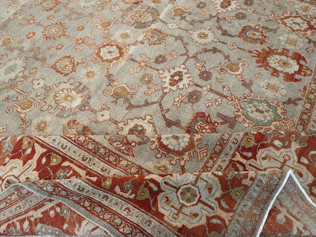 Antique Persian Bibikabad Carpet, No.23926 - Staging