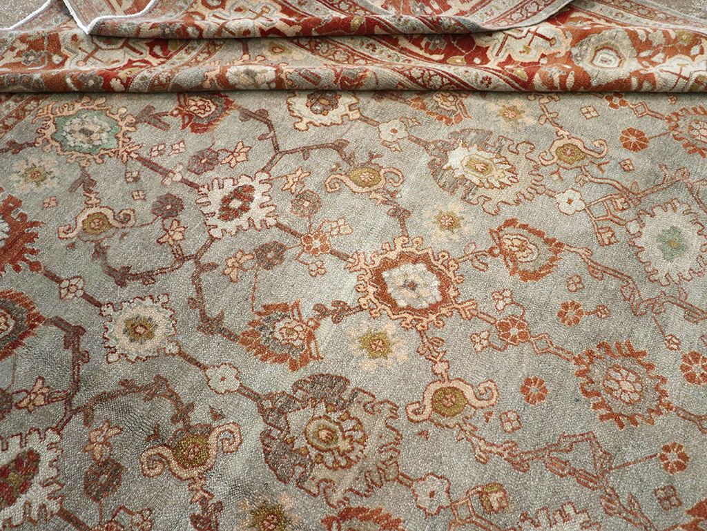 Antique Persian Bibikabad Carpet, No.23926 - Staging