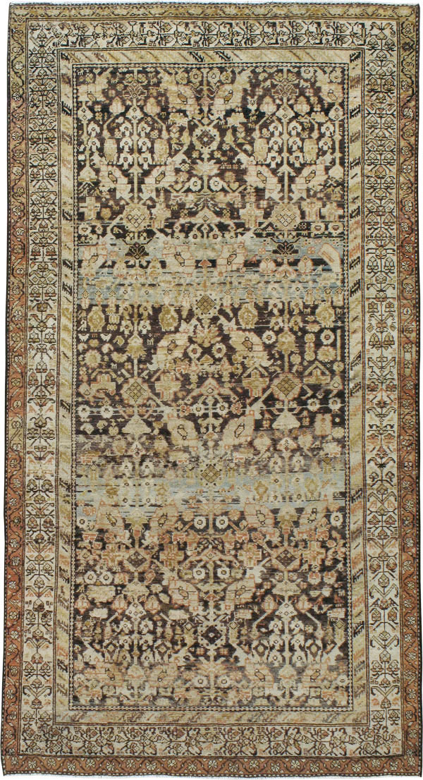 Vintage Persian Malayer Carpet, No.23935 - Staging