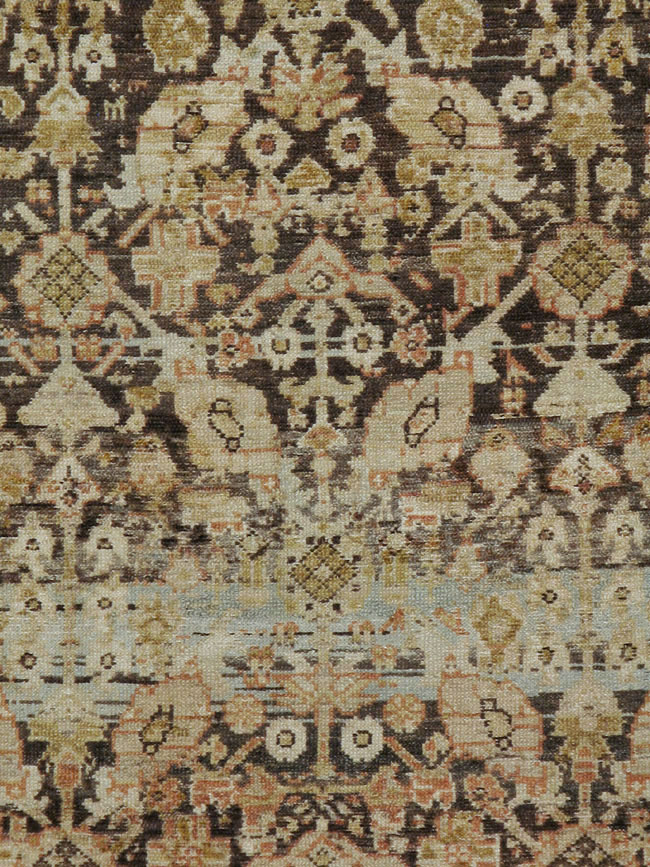 Vintage Persian Malayer Carpet, No.23935 - Staging