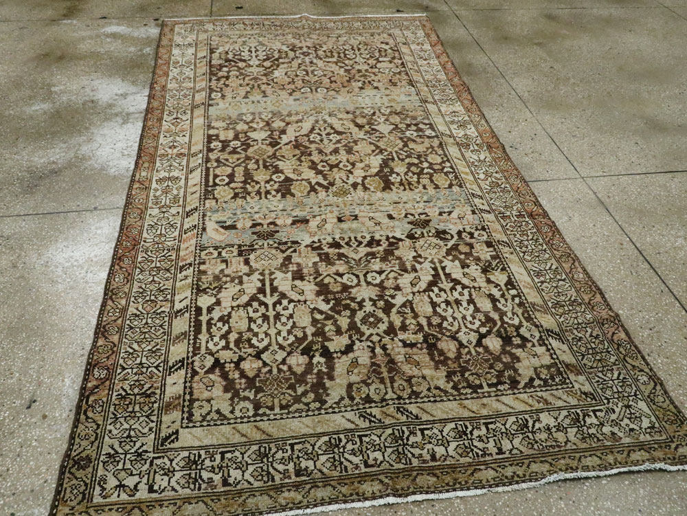 Vintage Persian Malayer Carpet, No.23935 - Staging