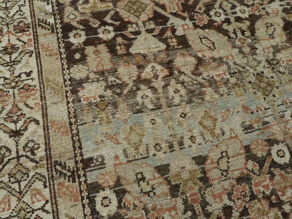 Vintage Persian Malayer Carpet, No.23935 - Staging
