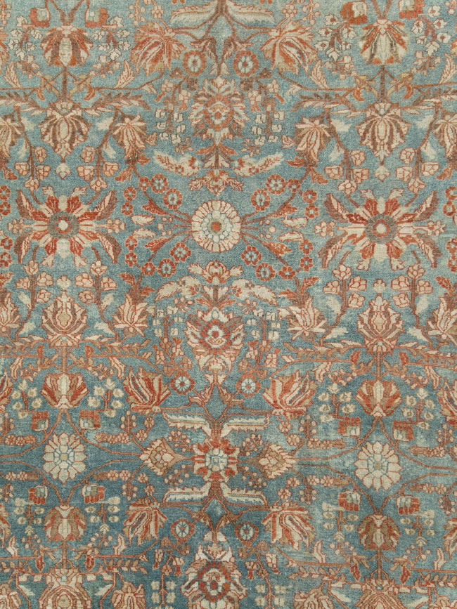 Antique Persian Bibikabad Oversize Carpet, No.23937 - Staging