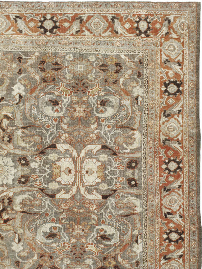 Antique Persian Mahal Carpet, No.23941 - Staging