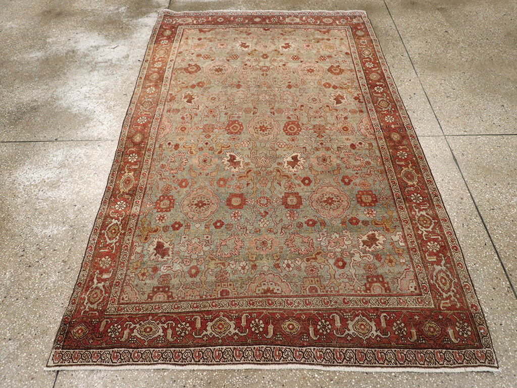 Antique Persian Bidjar Rug, No.23948 - Staging