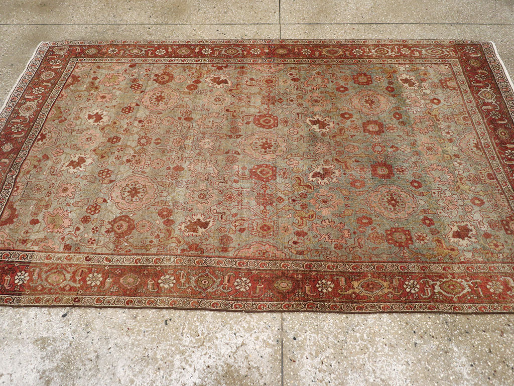 Antique Persian Bidjar Rug, No.23948 - Staging