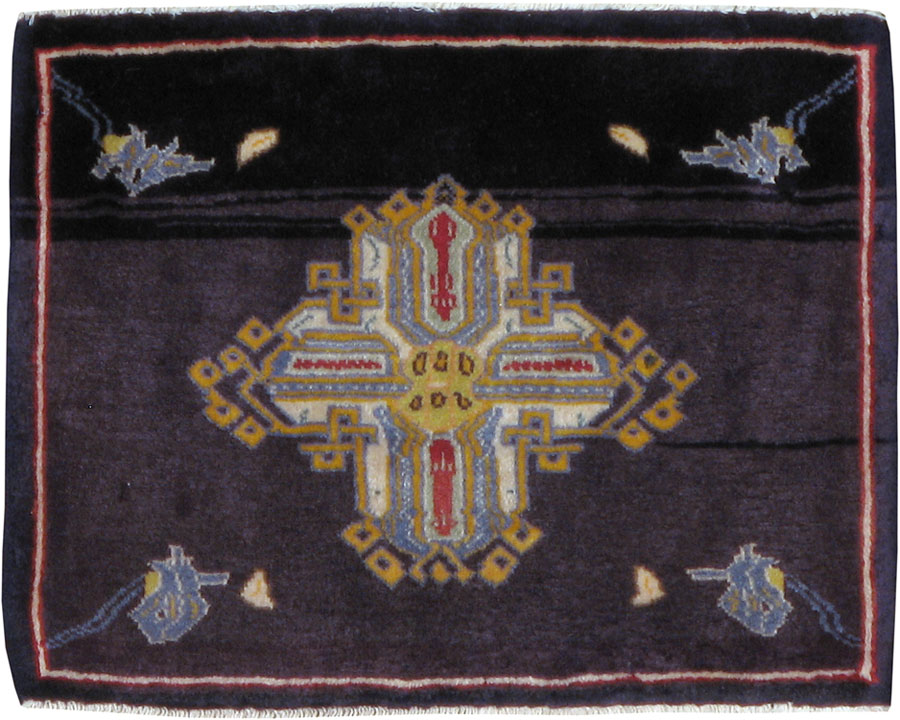 Vintage Persian Kashan Rug (Pair: 1 of 2), No.23949 - Staging