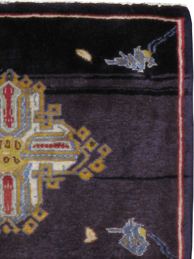 Vintage Persian Kashan Rug (Pair: 1 of 2), No.23949 - Staging