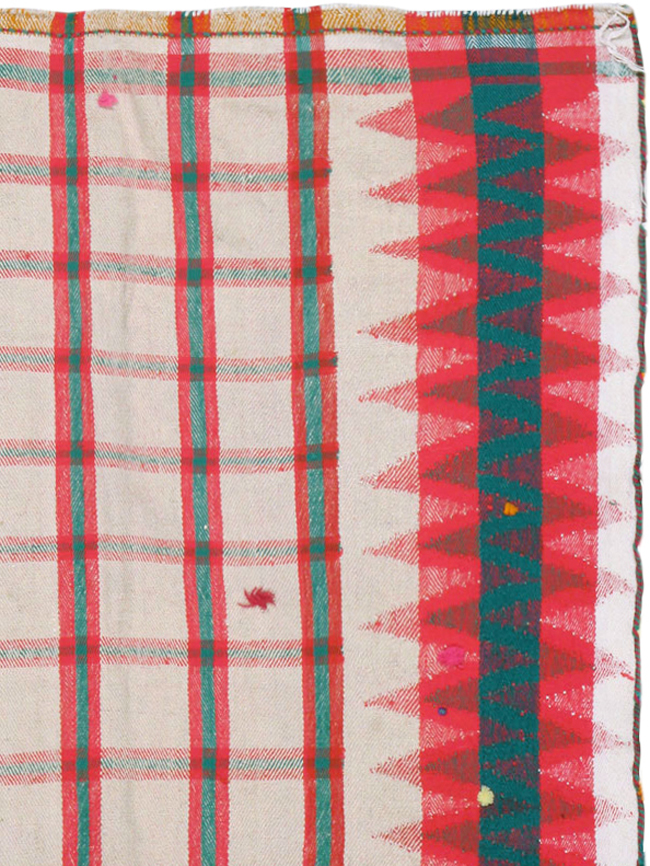 Vintage Persian Flatweave Kilim, No.23957 - Staging